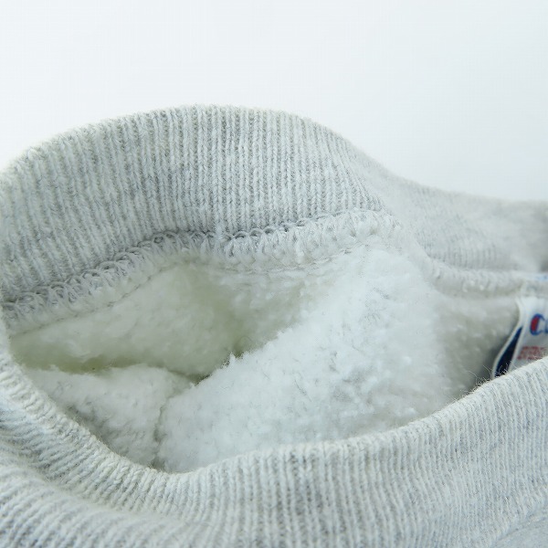 実際に弊社で買取させて頂いたChampion/チャンピオン  90s USA製 REVERSE WEAVE/リバースウィーブ ノースカロライナ カレッジスウェット/トレーナー/Lの画像 5枚目