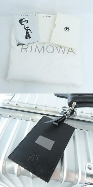 実際に弊社で買取させて頂いたRIMOWA/リモワ クラシック チェックインL シルバー 四輪/マルチホイール 84L/973.73の画像 8枚目