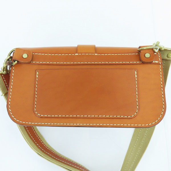 実際に弊社で買取させて頂いたHERZ/ヘルツ 一本ベルトのクラシックボディバッグ F-4の画像 1枚目