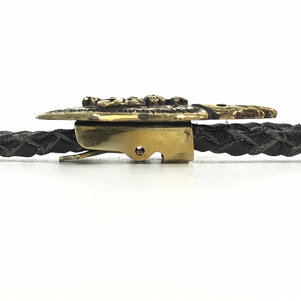 実際に弊社で買取させて頂いた(6)Gangsterville×galcia/ギャングスタービル×ガルシア TWO FACE/ダブルフェイス BOLO TIE/ボロタイ/ループタイ ブラス/真鍮の画像 3枚目