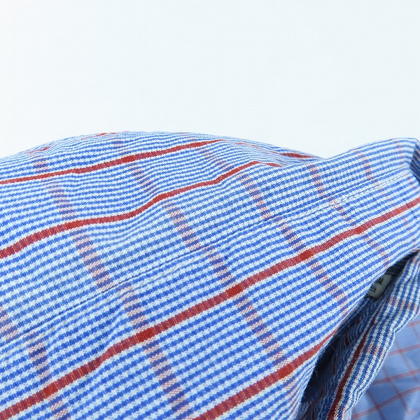 実際に弊社で買取させて頂いたSUGAR CANE/シュガーケーン チェック柄 半袖 シャツ SC34135 Mの画像 5枚目