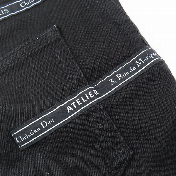 実際に弊社で買取させて頂いた【JPタグ】DIOR HOMME/ディオールオム アトリエライン SLIM17.5 デニムパンツ 863DS26A4209/30の画像 7枚目