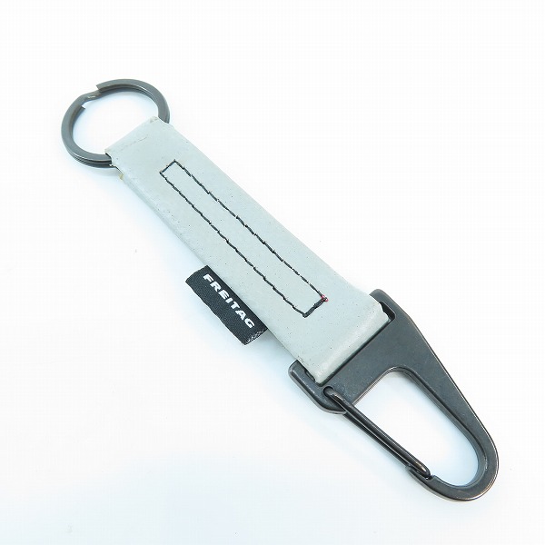 実際に弊社で買取させて頂いたFREITAG/フライターグ F531 ARCHER キーホルダー/キーリング グレーの画像 1枚目