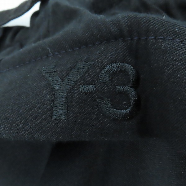 実際に弊社で買取させて頂いたY-3/ワイスリー Yohji Yamamoto×adidas/ヨウジヤマモト×アディダス 切替 サルエル レイヤード パンツ DY7219/2XLの画像 8枚目