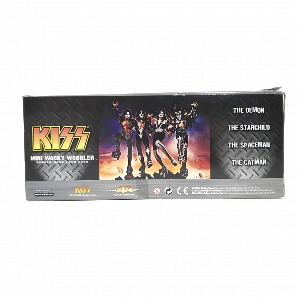 実際に弊社で買取させて頂いたFUNKO/ファンコ MINI Wacky Wobbler KISS/キッス フィギュア/ボブルヘッド 4体セットの画像 1枚目