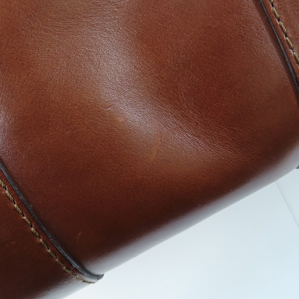 実際に弊社で買取させて頂いたHERZ/ヘルツ ファスナータイプ・ボストンバッグ V-23の画像 5枚目