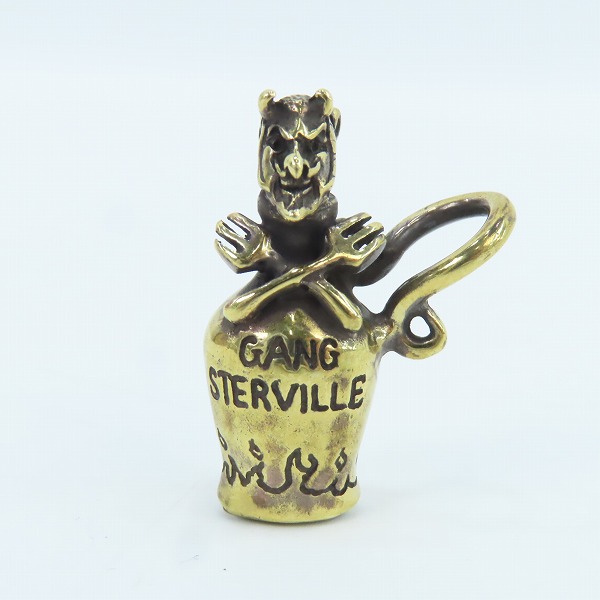 実際に弊社で買取させて頂いた(4)GANGSTERVILLE×Galcia/ギャングスタービル×ガルシア POISON BOTTLE ブラス/真鍮 ペンダントトップの画像 1枚目