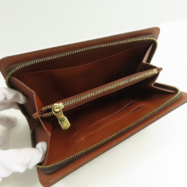 実際に弊社で買取させて頂いたLOUIS VUITTON /ルイヴィトン モノグラム ポルトモネ・ジップ/財布 M61727の画像 3枚目