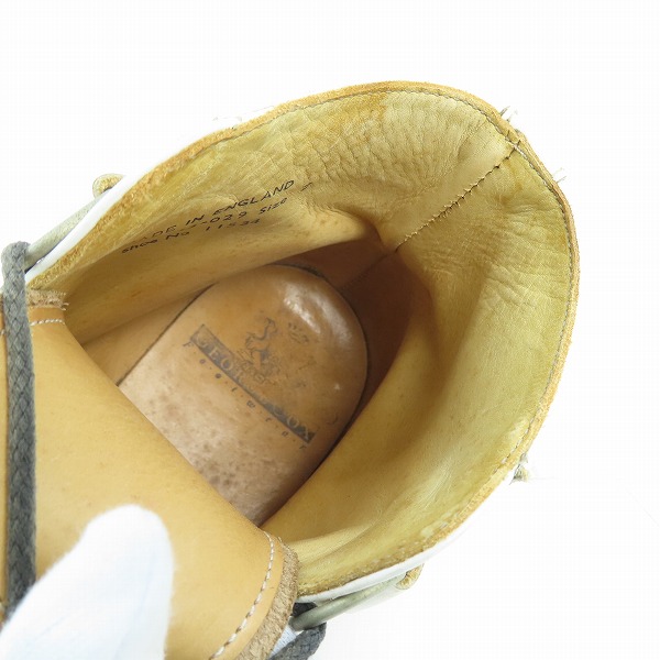 実際に弊社で買取させて頂いた【ジャンク】GEORGE COX/ジョージコックス CHUKKA/チャッカ ブーツ 11534/7の画像 4枚目