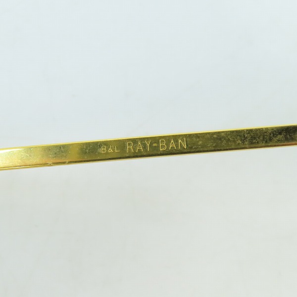 実際に弊社で買取させて頂いたRay-Ban/レイバン B&L/ボシュロム社製 OlympianⅡ DX/オリンピアン サングラスの画像 5枚目