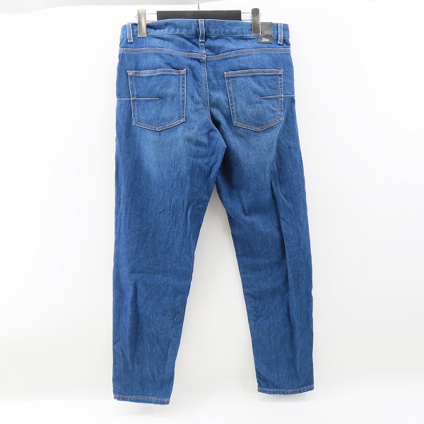 実際に弊社で買取させて頂いた【JPタグ】DIOR HOMME/ディオールオム ロゴ デニムパンツ 863DS06K0573/30の画像 1枚目