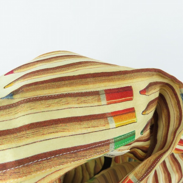 実際に弊社で買取させて頂いたPaul Smith LONDON/ポールスミスロンドン 色鉛筆 総柄 長袖シャツ/Lの画像 4枚目