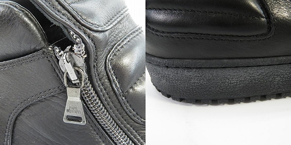 実際に弊社で買取させて頂いたNEIL BARRETT/ニールバレット 両サイドジップ レザースニーカー 5211483054/42の画像 7枚目