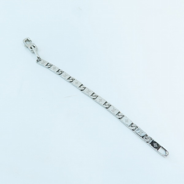 実際に弊社で買取させて頂いたLOUIS VUITTON/ルイヴィトン モノグラム タイドアップ ブレスレット M0921Lの画像 7枚目