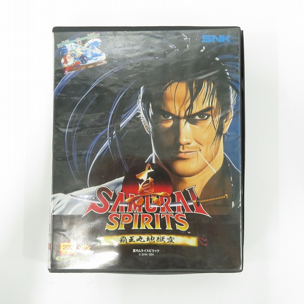 実際に弊社で買取させて頂いたNEOGEO/ネオジオ ROM/ロムカセット 真サムライスピリッツ 覇王丸地獄変【動作未確認】