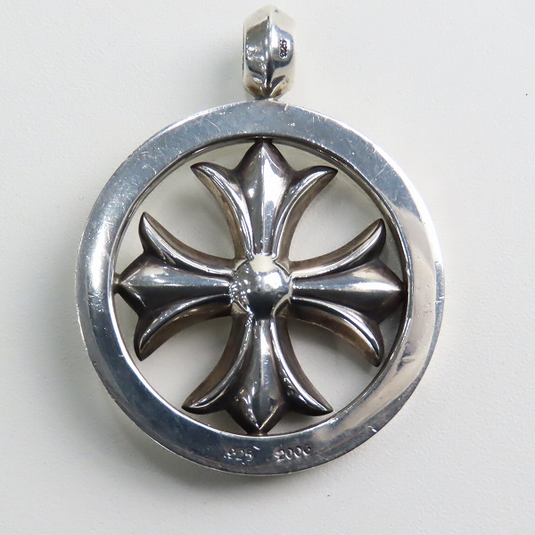 実際に弊社で買取させて頂いたCHROME HEARTS/クロムハーツ CHプラスメダリオンペンダント トップ　の画像 2枚目