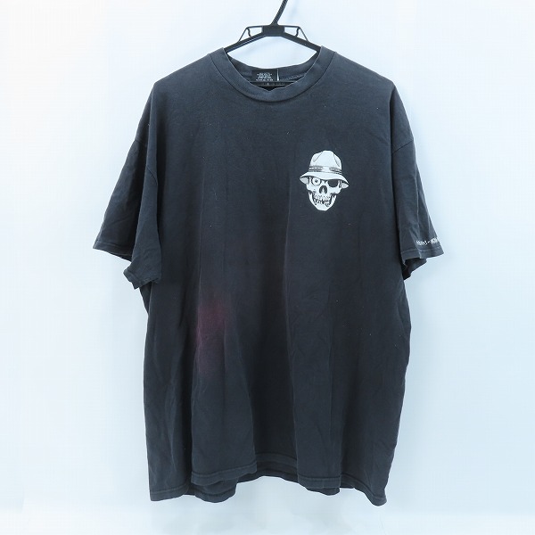 実際に弊社で買取させて頂いたSTUSSY×NEIGHBORHOOD/ステューシー×ネイバーフッド スカル プリント Tシャツ ブラック /XL
