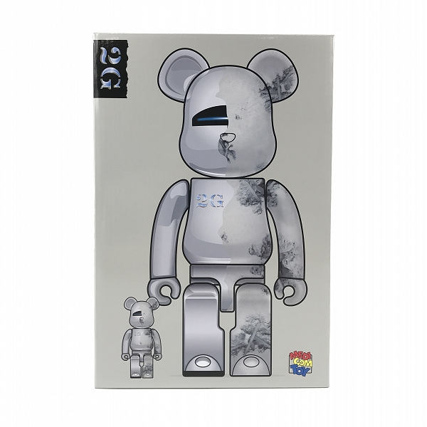 実際に弊社で買取させて頂いた【未開封】BE@RBRICK/ベアブリック SORAYAMA × DANIEL ARSHAM/空山基/ソラヤマ×ダニエル・アーシャム 100％&400％
