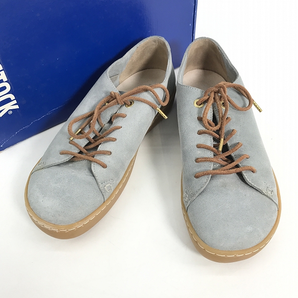 実際に弊社で買取させて頂いたBIRKENSTOCK/ビルケンシュトック ARRAN スエード レザーシューズ 24.5