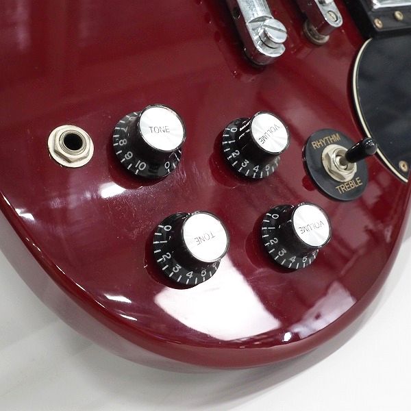 実際に弊社で買取させて頂いた★Maestro by Gibson/マエストロ SG Special タイプ ボルトオンネック エレキギター ソフトケース付の画像 6枚目