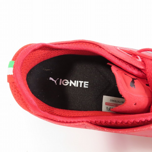 実際に弊社で買取させて頂いたPUMA×Ferrari/プーマ×フェラーリ  SF CHANGER IGNITE 306004-01/26.0の画像 4枚目