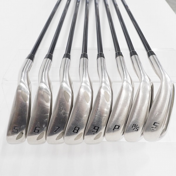 実際に弊社で買取させて頂いたBRIDGESTONE/ブリヂストン TOURSTAGE/ツアーステージ ViQ アイアン #5～9,P,P/S,Sw 8本セット TSI-50α FLEX:Rの画像 1枚目