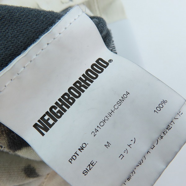 実際に弊社で買取させて頂いたNEIGHBORHOOD/ネイバーフッド SAVAGE CREWNECK SS Tシャツ カットソー 241OKNH-CSM04 Mの画像 3枚目