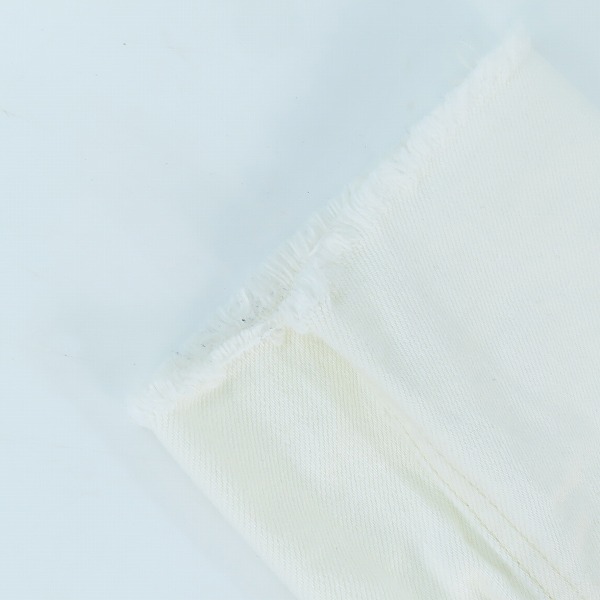 実際に弊社で買取させて頂いたApril77/エイプリル77 JOEY スキニーホワイトデニムパンツ/W34L34の画像 9枚目