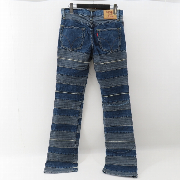 実際に弊社で買取させて頂いたHYSTERIC GLAMOUR/ヒステリックグラマー スクラッチフレアデニムパンツ 01193AP02 27の画像 1枚目