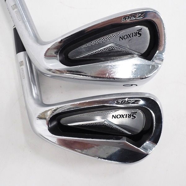 実際に弊社で買取させて頂いたダンロップ SRIXON/スリクソン Z585 FORGED/フォージド アイアン #5～9,Pw 6本セット Dynamic Gold FLEX：S200の画像 5枚目
