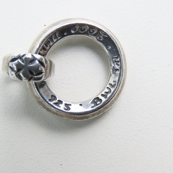 実際に弊社で買取させて頂いたBill Wall Leather/BWL/ビルウォールレザー 2000 Ring Charm リングチャーム ペンダントトップの画像 4枚目