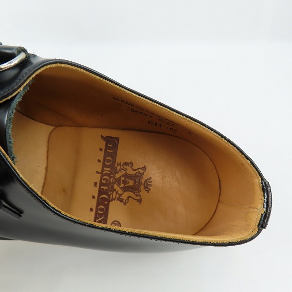 実際に弊社で買取させて頂いたGEORGE COX/ジョージコックス イングランド製 GIBSON/ギブソン ラバーソール シューズ レザー 3588 8の画像 4枚目