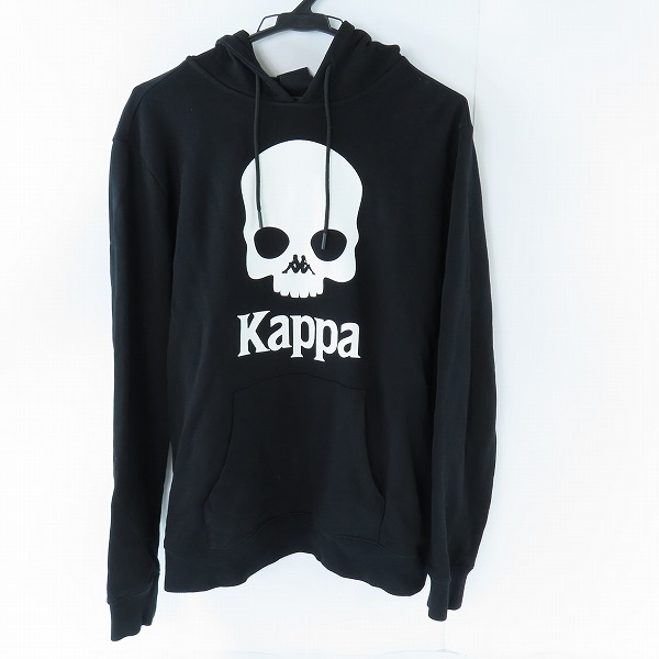 実際に弊社で買取させて頂いたHYDROGEN×kappa/ハイドロゲン×カッパー スカルプリント プルオーバーパーカー/フーディー/S
