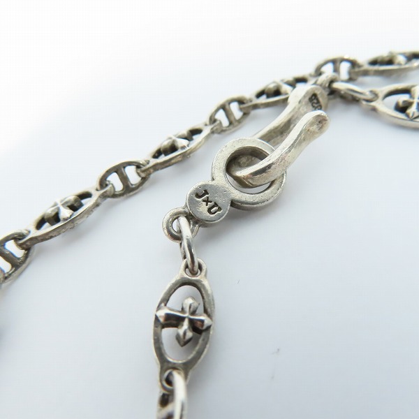 実際に弊社で買取させて頂いたJUSTIN DAVIS/ジャスティンデイビス OVI CROSS チェーン SNJ577の画像 1枚目