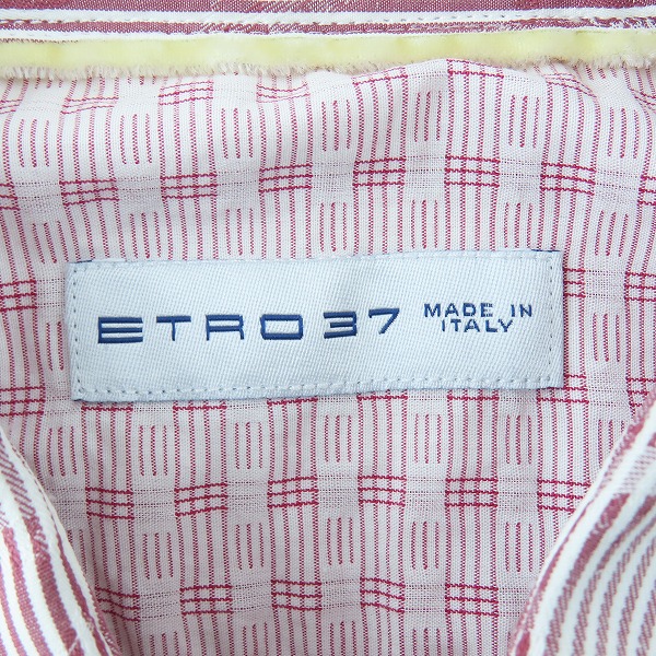 実際に弊社で買取させて頂いたETRO/エトロ 柄切替/総柄 長袖シャツ 162-11454-3005/37の画像 2枚目