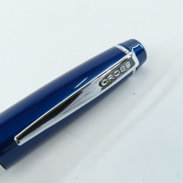 実際に弊社で買取させて頂いたCROSS/クロス BAILEY/ベイリー トランスルーセントブルーラッカー ボールペンの画像 2枚目