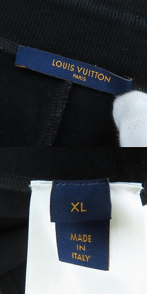 実際に弊社で買取させて頂いた【JPタグ】LOUIS VUITTON/ルイヴィトン 2022 ステープルエディション ショートパンツ スウェットパンツ RM211Q JUJ HJY44W/XLの画像 2枚目