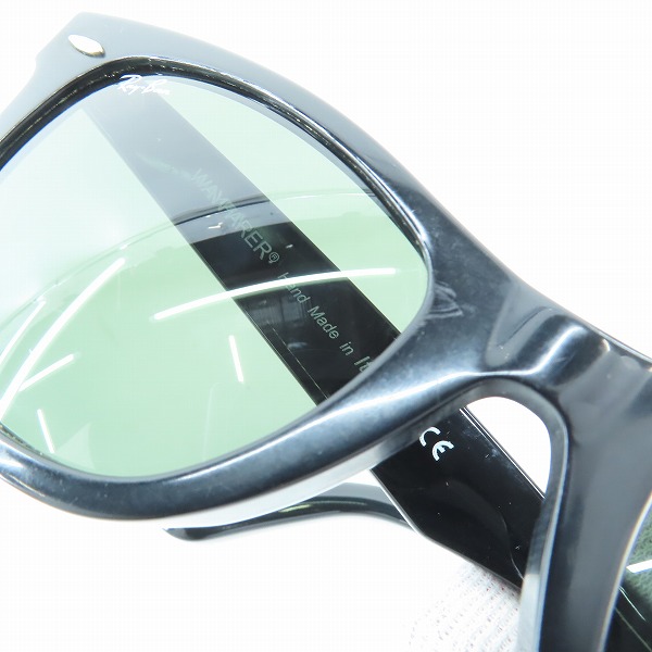 実際に弊社で買取させて頂いたRay-Ban/レイバン WAYFARER/ウェイファーラー サングラス RB2140-F 901の画像 7枚目