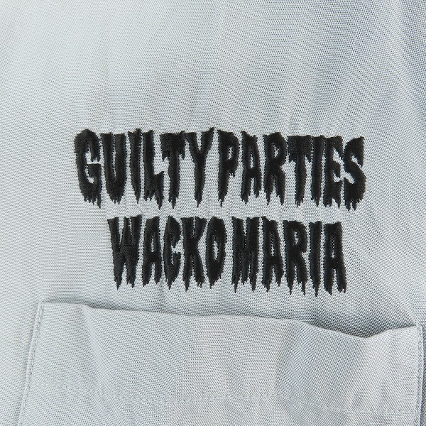 実際に弊社で買取させて頂いたWACKO MARIA/ワコマリア 50'S SHIRT L/S 刺繍 オープンカラーシャツ/Lの画像 3枚目