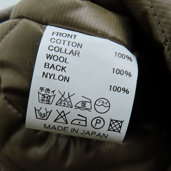 実際に弊社で買取させて頂いたROUGH AND RUGGED/ラフアンドラゲッド Thinsulate 内キルティング R-1 デッキジャケット/2の画像 3枚目