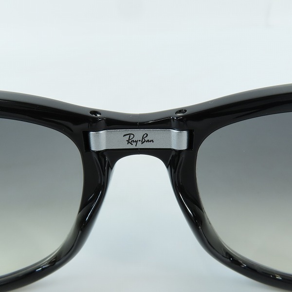 実際に弊社で買取させて頂いたRay-Ban/レイバン WAYFARER/ウェイファーラー 折り畳み式 フォールディング サングラス/アイウェア RB4105 601/32の画像 3枚目