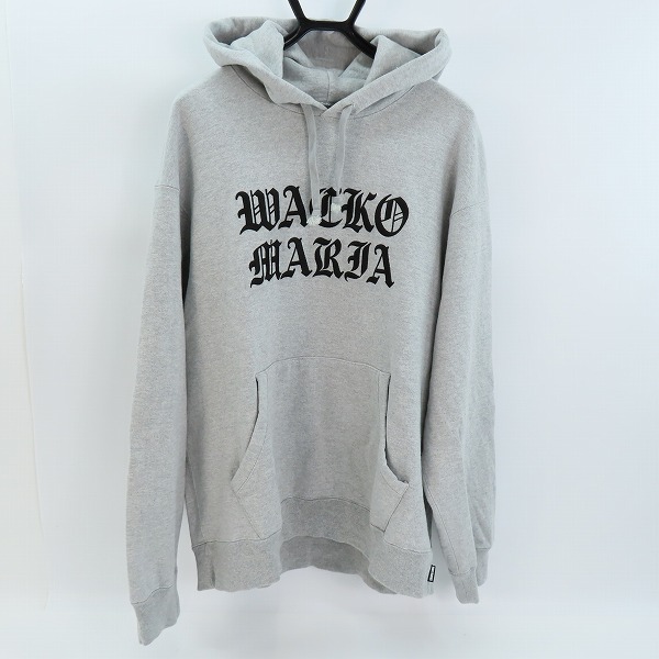 実際に弊社で買取させて頂いたWACKO MARIA/ワコマリア HEAVY WEIGHT PULLOVER HOODED SWEAT SHIRT TYPE-2 ロゴ刺繍パーカー/XL