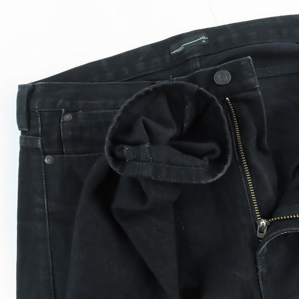 実際に弊社で買取させて頂いたLad Musician/ラッドミュージシャン ブラックデニム 2214-501/46の画像 2枚目