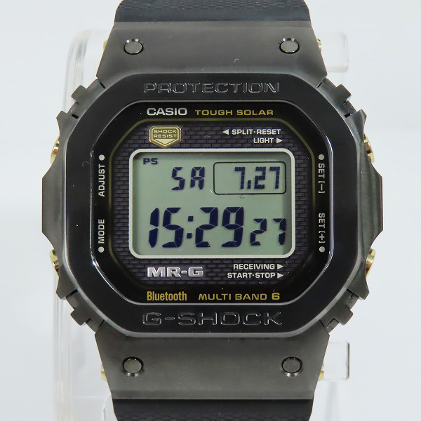 実際に弊社で買取させて頂いた【保証期間内】G-SHOCK/Gショック MR-G 初代モデル DW-5000C チタン フルメタル デュラソフトバンド MRG-B5000R-1JRの画像 1枚目