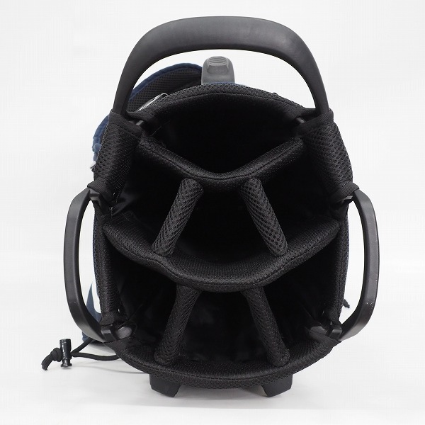 実際に弊社で買取させて頂いたZERO HALLIBURTON/ゼロハリバートン ゴルフ スタンド式 7分割キャディバッグ ネイビーの画像 3枚目
