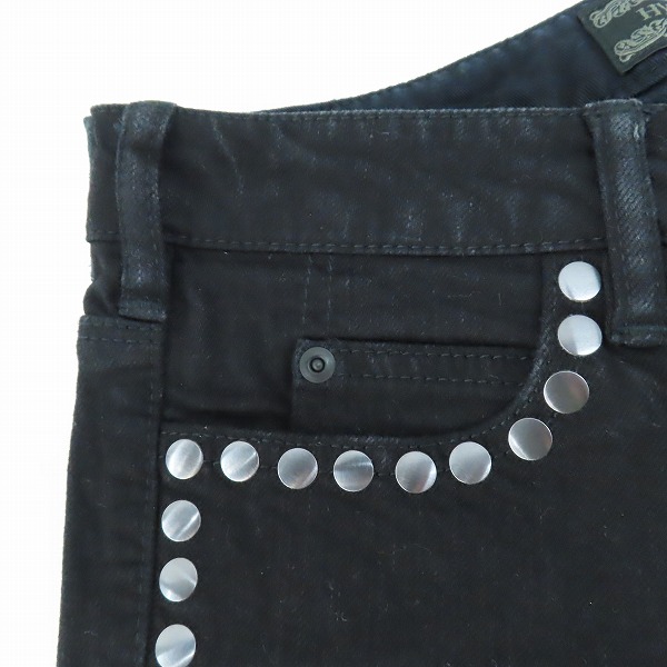 実際に弊社で買取させて頂いたHYSTERICS/ヒステリックス サイドスタッズ  デニムパンツ 0534AP02/Mの画像 7枚目