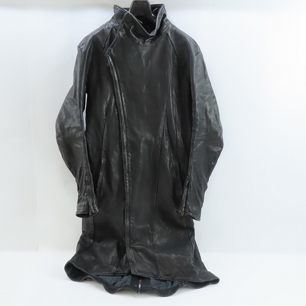 実際に弊社で買取させて頂いたincarnation/インカネーション バッファローレザー ロングコート/S