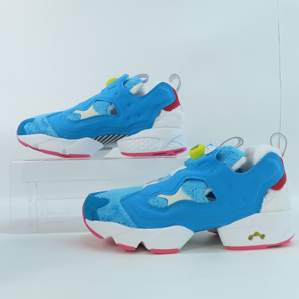 実際に弊社で買取させて頂いた【未使用】 Reebok×atmos/リーボック×アトモス INSTAPUMP FURY OG/インスタポンプフューリー ドラえもん GV7288/27.5の画像 3枚目