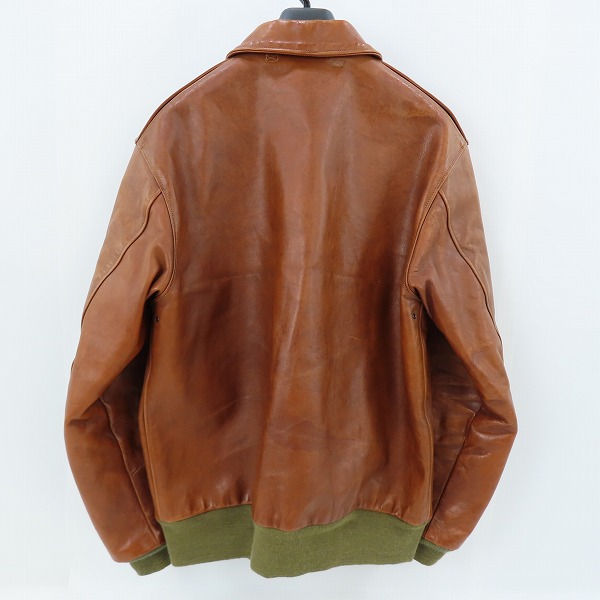 実際に弊社で買取させて頂いたTHE REAL McCOY'S/リアルマッコイズ A-2 フライトジャケット 41-6330P/46の画像 1枚目