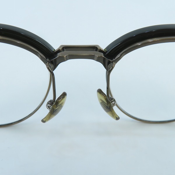 実際に弊社で買取させて頂いた999.9/フォーナインズ 跳上げ式 メガネフレーム M-95の画像 6枚目